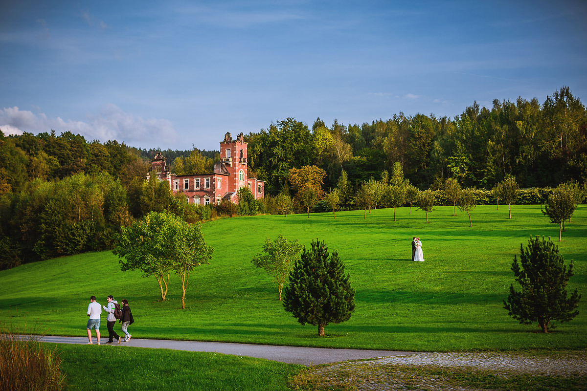 Hochzeitsfotograf Chemnitz Erzgebirge Kurpark Schlema